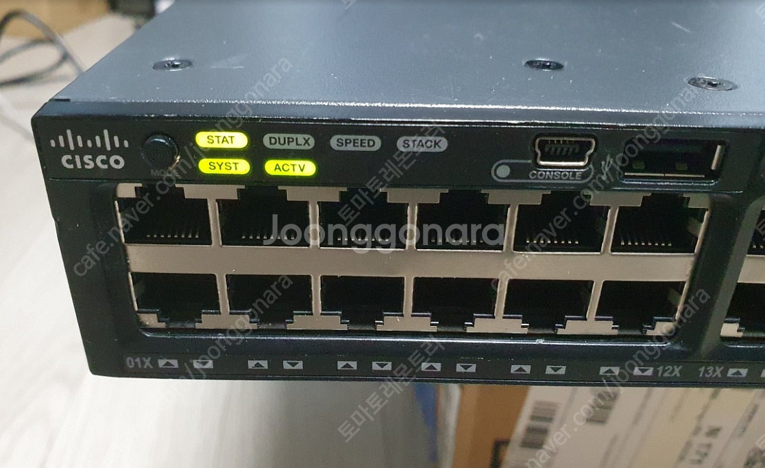 시스코 C3850, C3650 스위치 - 10기가 SF...--2