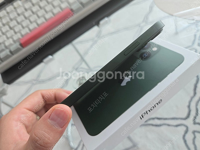 아이폰13미니 128gb 그린 풀박스--7