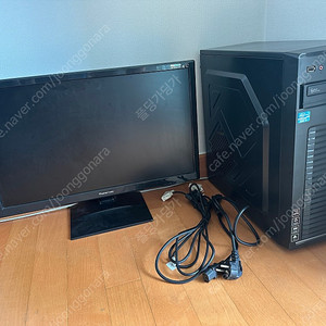 컴퓨터 데스크탑 본체 모니터 키보드 마우스 i5 6500, gtx 970