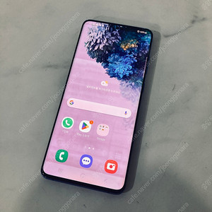 갤럭시 S20플러스+ 찐블루 256용량 외관깨끗 10만5천원 판매합니다!