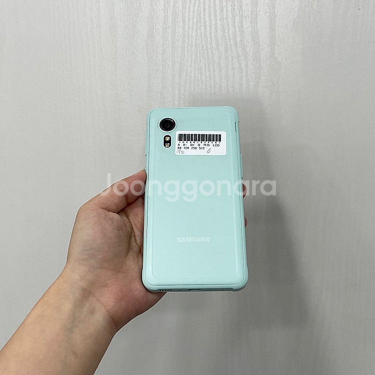 03420 갤럭시X커버5 민트 64GB 키즈폰 부산 중...--2
