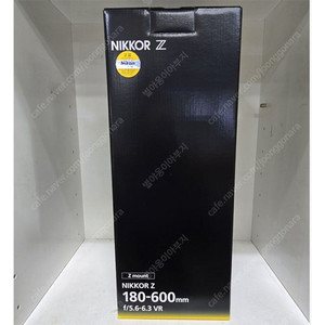 니콘 NIKKOR Z 180-600 F5.6 6.3 VR 미개봉 새상품 팝니다.