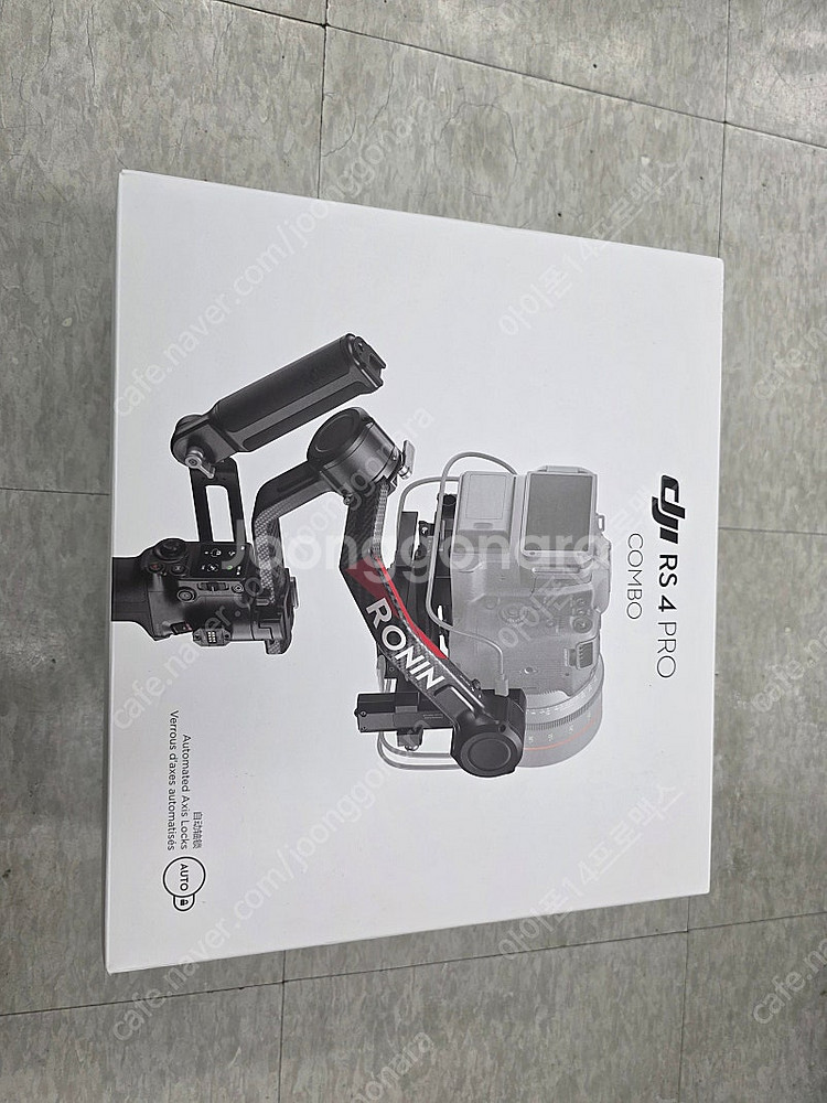 DJI RS4 PRO COMBO 박스 셋 판매합니다.--1