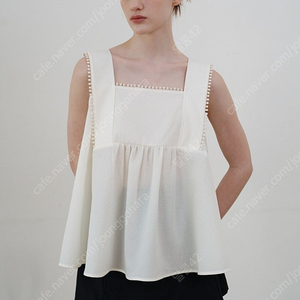 (새상품) 아워코모스 comos 889 wide strap flared blouse