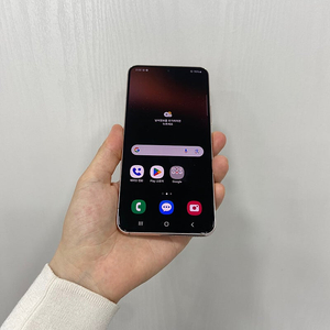 86396 갤럭시S22 핑크 256GB 부산 중고폰 팝니다 21만원