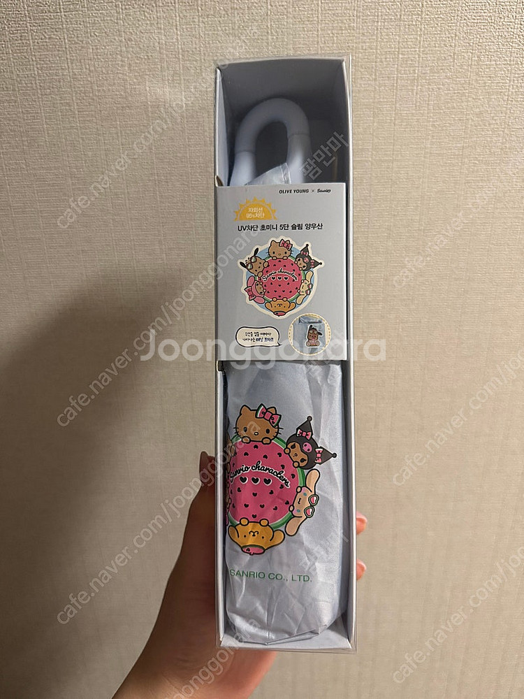 올리브영 태닝 산리오 우산 양산 우양산--0