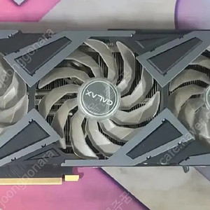 갤럭시 RTX3070Ti EX ( RTX4070 동급) 3팬 그래픽카드 싸게 팝니다