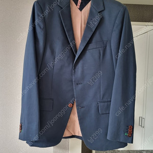 타미힐피거 네이비 면자켓 95 - 택포 15000원