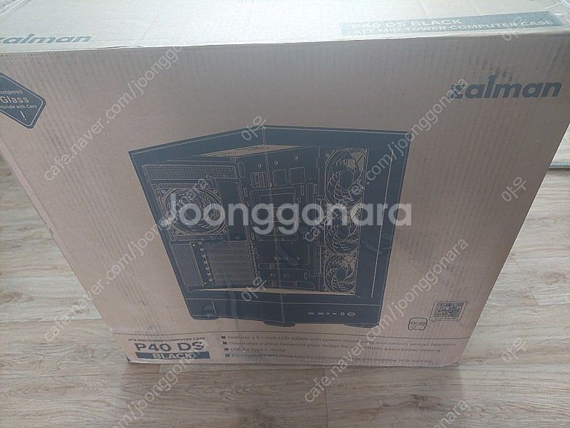 잘만 P40 DS (블랙) 컴퓨터 pc 케이스 팝니다.--7