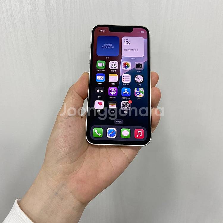 99832 아이폰13미니 스타라이트 128GB 부산 중...--0