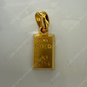 순금24k 골드바팬던트 한돈3.75