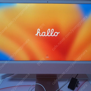 아이맥24 iMac 24 M1 16GB 500GB 핑크