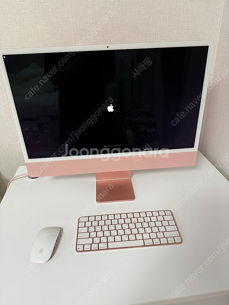 인천 애플 iMac 24 M3 2023 핑크 아이맥 m...--1