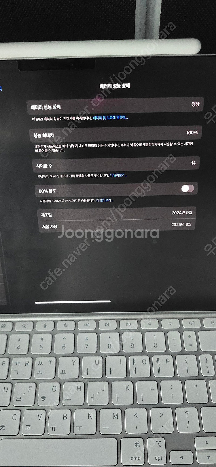 아이패드 프로 11 m4 1tb 매직키보드+애플펜슬+애...--0