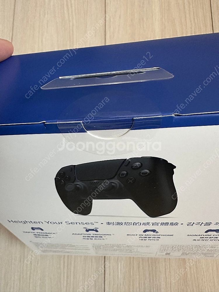 ps5듀얼센스 블랙미개봉팝니다--1