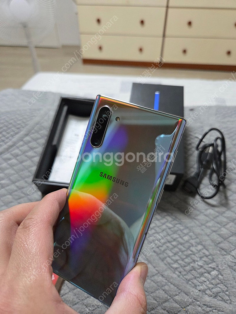 갤럭시 노트10 5G 아우라 글로우--1