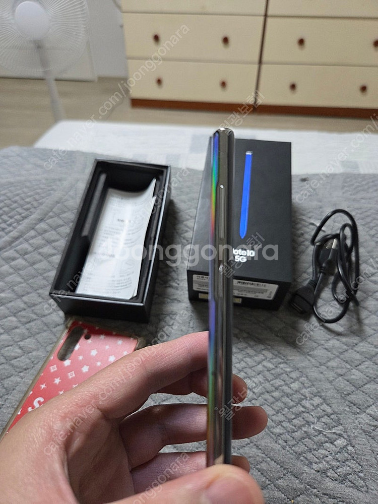 갤럭시 노트10 5G 아우라 글로우--2