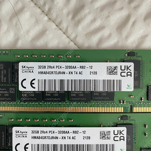 SK 하이닉스 RAM 32GB 32G PC4 3200AA DDR4 3200 REG ECC 서버 메모리