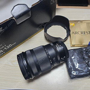 니콘 z마운트 24-120mm F4, z24-120 + 아크레스트2 필터 포함 판매합니다