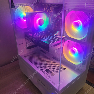 인텔 i5 12400F RTX4060 700W 어항 케이스 본체 (화이트) 신품동일컴