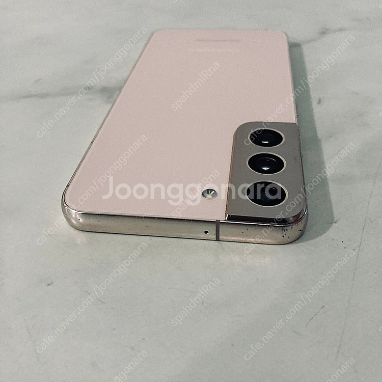 갤럭시 S22 핑크 256기가 액정S급 매우깔끔한기기 22만원 판매합니다!--3