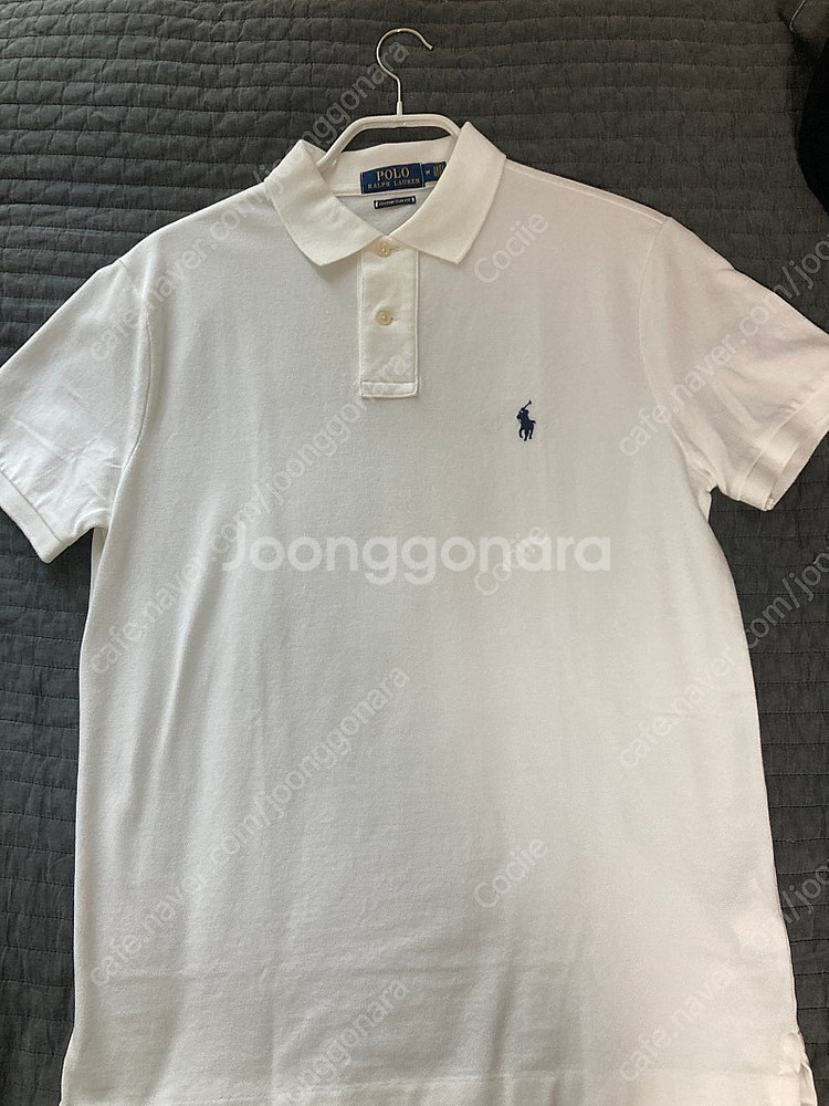 백화점 폴로 랄프로렌 커스텀슬림핏 M 피케티 카라반팔티--0