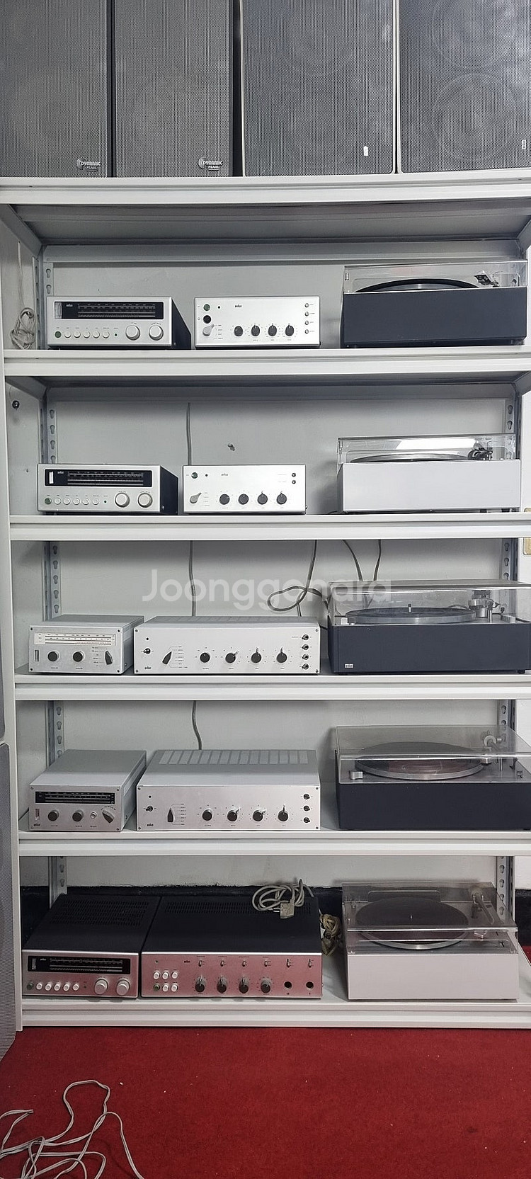 브라운디터람스 braun dieter rams 앰프 턴...--0