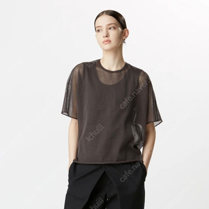 이세이미야케 하트 HAAT 컬링 니트탑~