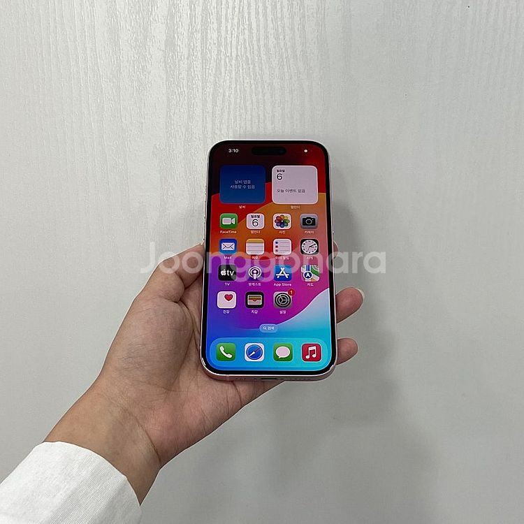 954461 아이폰15 핑크 128GB 부산 중고폰 팝...--1