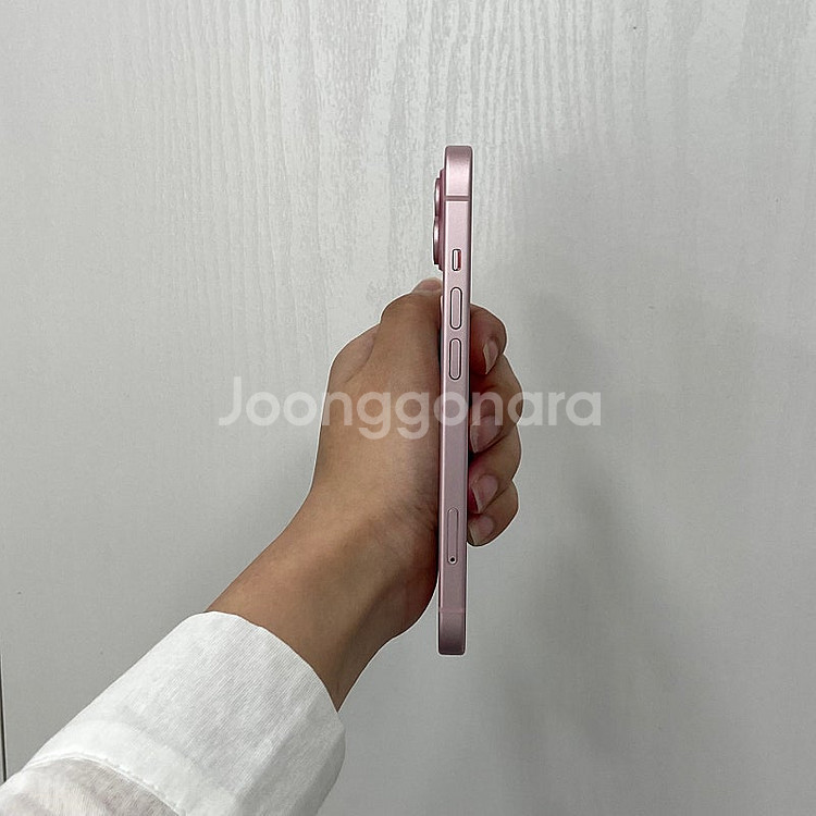 954461 아이폰15 핑크 128GB 부산 중고폰 팝...--6