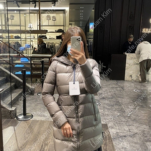 몽클레어 바넥 0사이즈 그레이