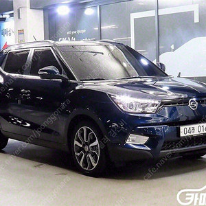 수원중고차 티볼리 가솔린 2WD 1.6 VX 2016 년식 파란색 상태 좋은 중고자동차