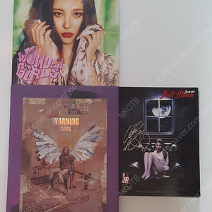 K-Pop) 선미 Full Moon 싸인반 , Warning, Why So Lonely