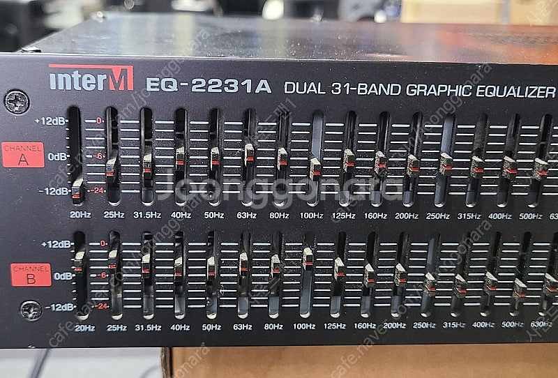 (INTER-M)EQ-2231A 인터엠 31밴드 듀얼채...--1