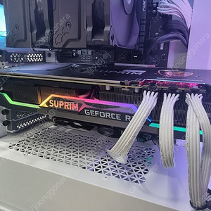 MSI 지포스 RTX 3080 슈프림 X D6X 10GB 트라이프로져2S LHR 그래픽카드