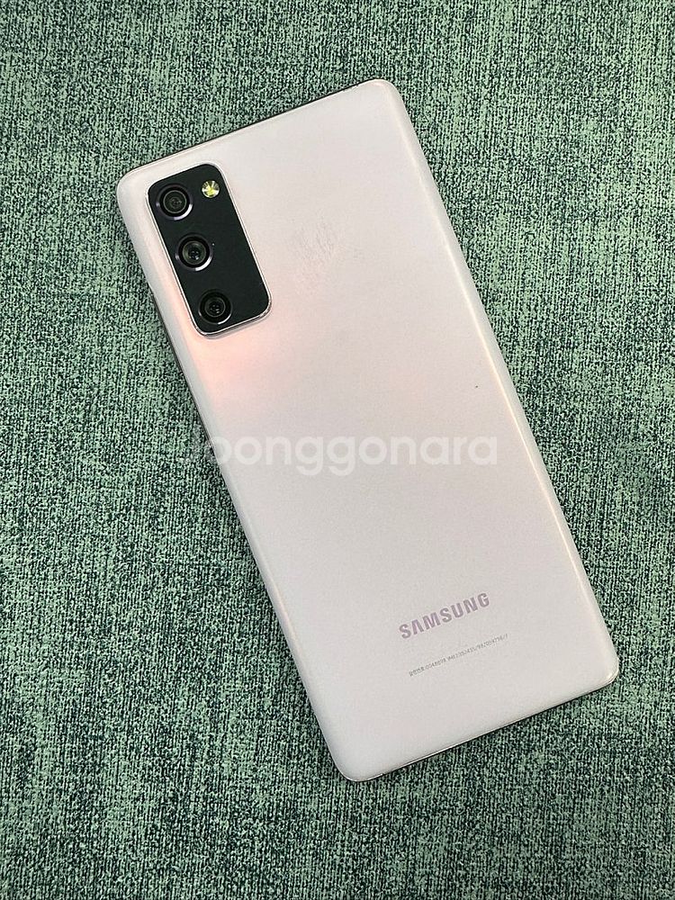 갤럭시S20FE 128G 핑크 외관S급 상태좋은폰 12...--0