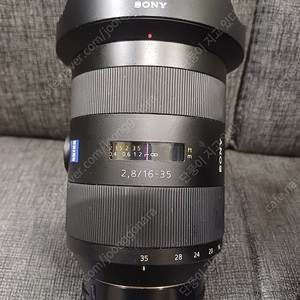 소니 알파 마운트 16-35za f2.8 가격인하 팝니다