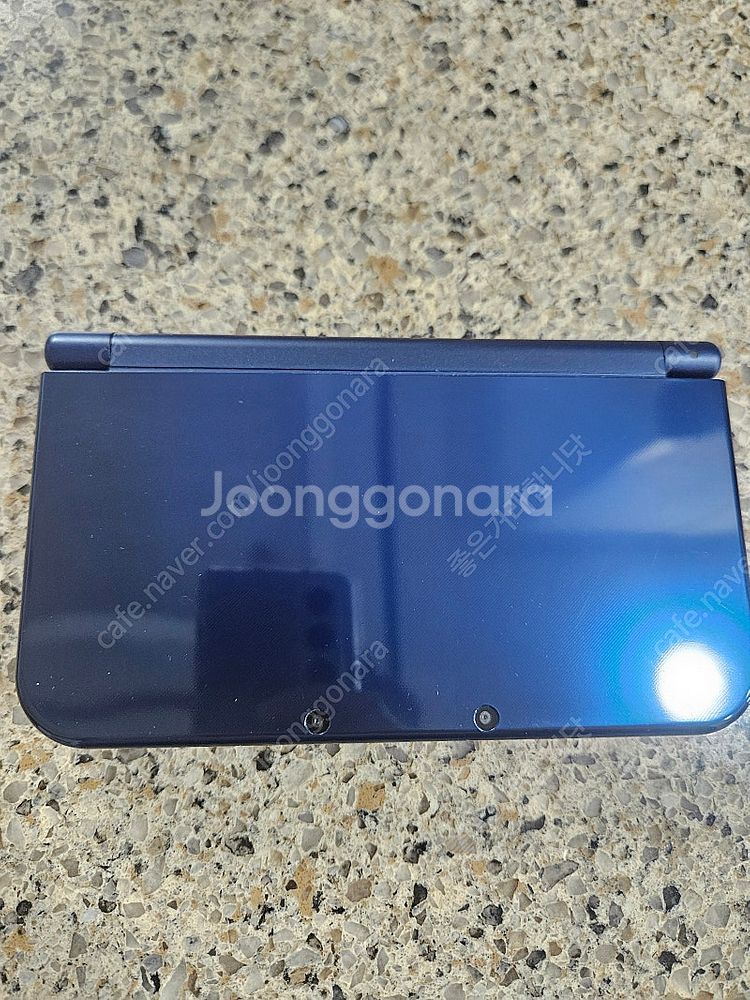 A급)뉴닌텐도3dsxl 메탈릭 블루 포켓몬 뱅크 o--0