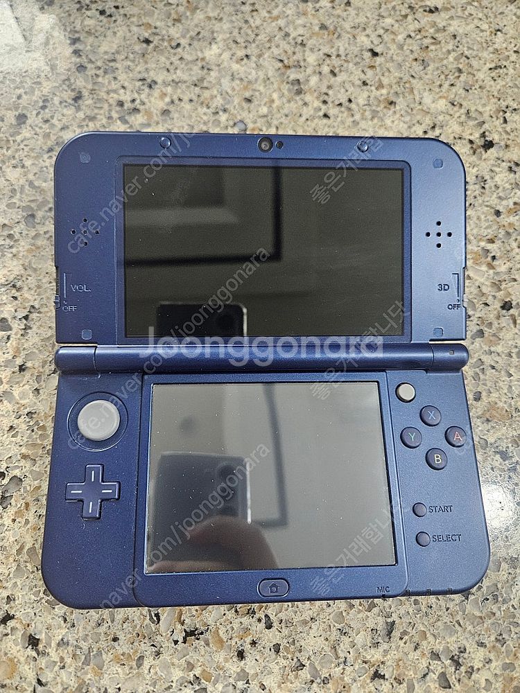 A급)뉴닌텐도3dsxl 메탈릭 블루 포켓몬 뱅크 o--1