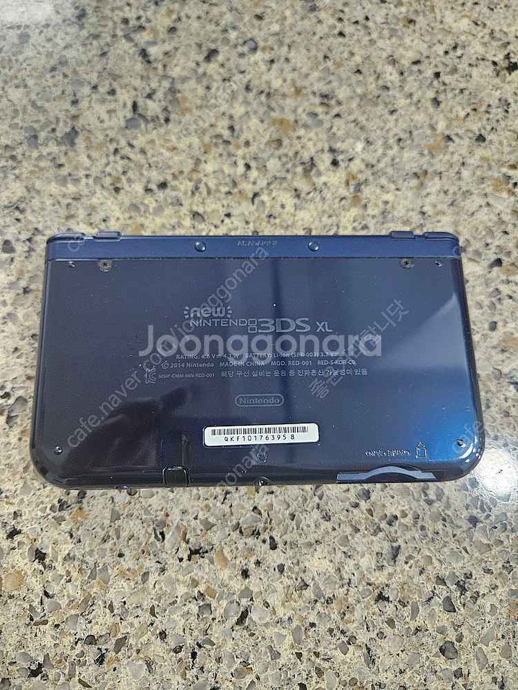 A급)뉴닌텐도3dsxl 메탈릭 블루 포켓몬 뱅크 o--2