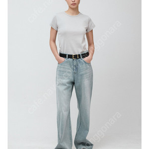 수아마르 Calone Loose-fit Denim (Light Blue) S사이즈