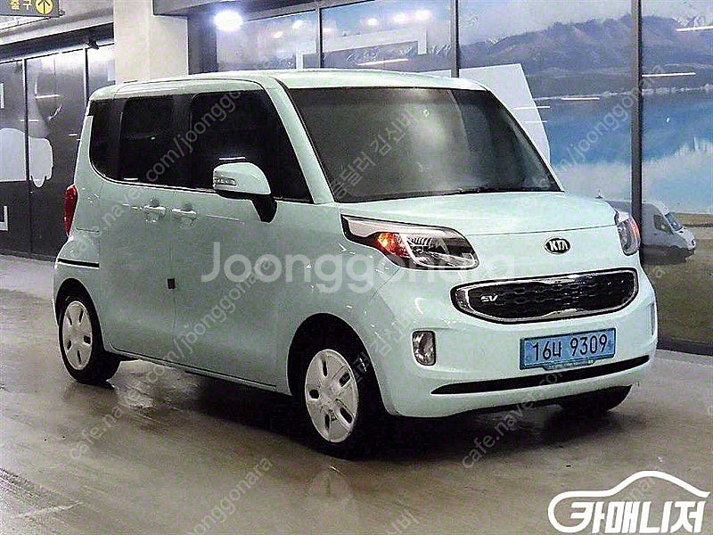 중고 레이 EV 2017 년식 하늘색 헛걸음 보상 중고...--0