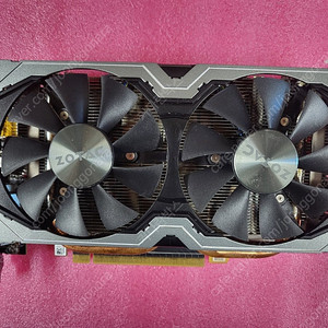 [조텍] ZOTAC 지포스 GTX1060 AMP D5 6GB 백플레이트