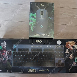 로지텍 G PRO 롤 에디션 키보드+마우스 판매합니다