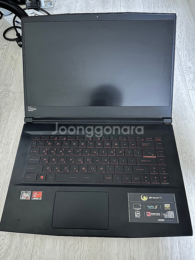 MSI 브라보 15 A4DDR 라이젠7 4800H 8코...--0