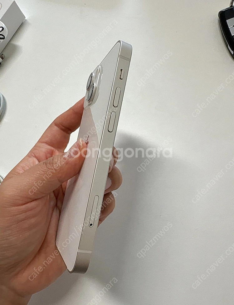 아이폰13미니 화이트 128GB (배터리 87%)--4