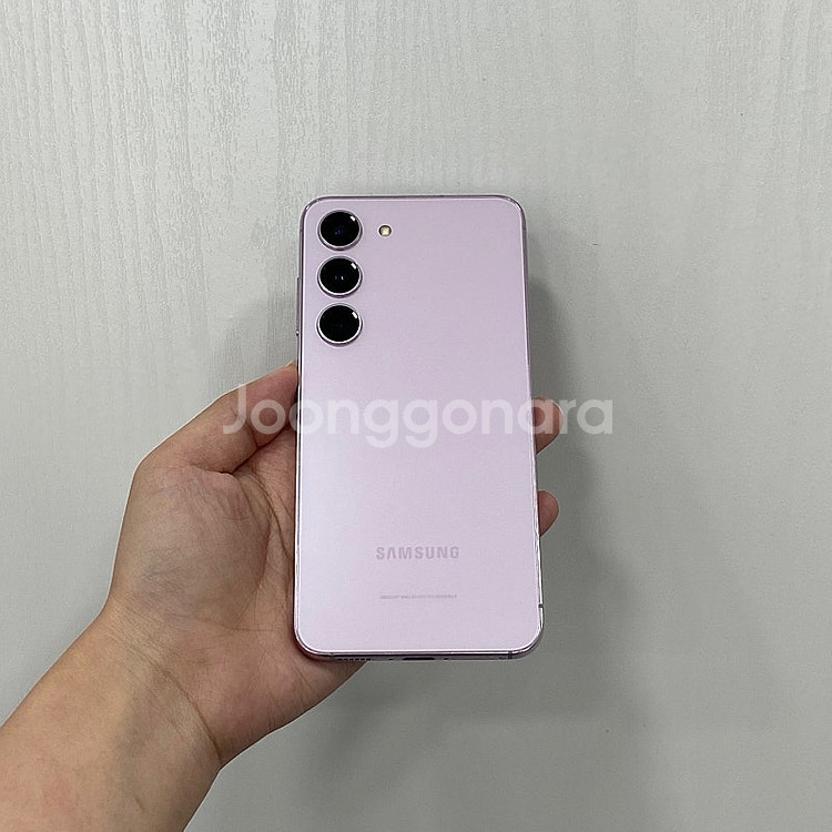 89536 갤럭시S23 라벤더 256GB S급 부산 중...--2