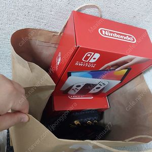 닌텐도 스위치 oled 올레드 카미카제 포함 팝니다