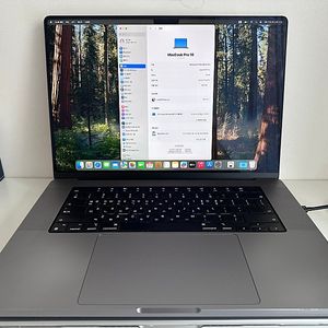 맥북프로 16인치 M1 Pro 16GB 512GB 스페이스그레이