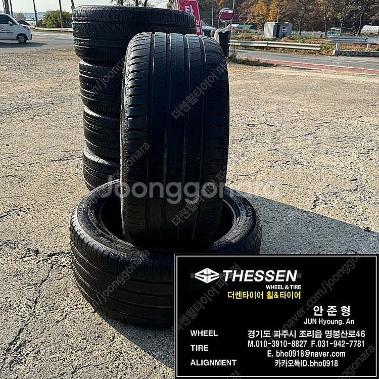 285 40 20 미쉐린 래티튜드 스포츠3 중고 타이어...--7